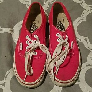 Red Vans